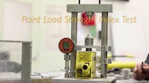 MinE 323-Point load strength Index (lab 1)