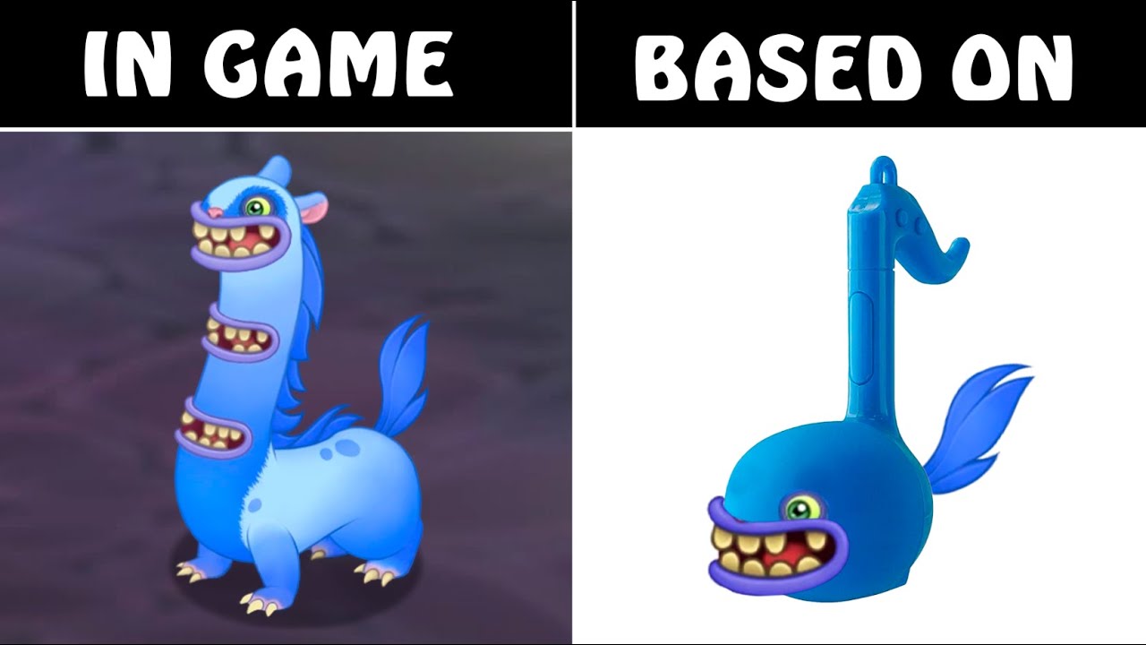 My Singing Monsters are based on... Compilation (+80 Monsters)