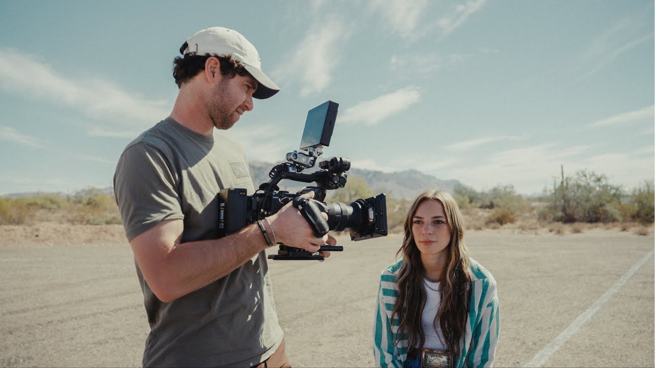Filming a cowgirl short doc (BTS)
