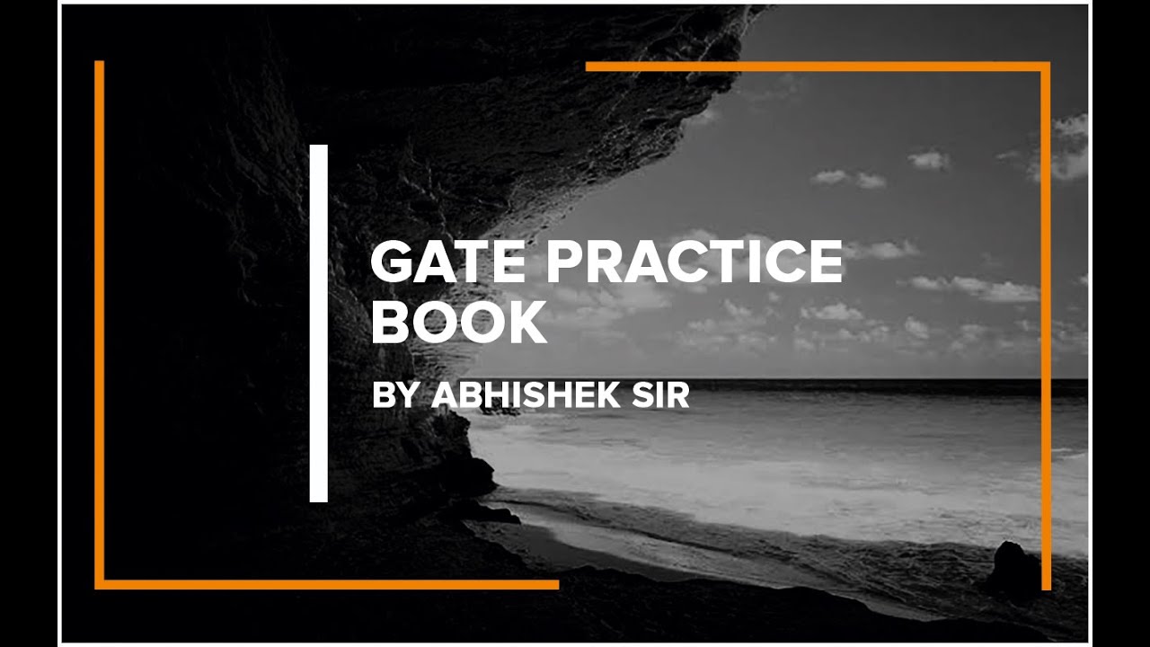 GATE Practice Book ICE GATE INSTITUTE YouTube