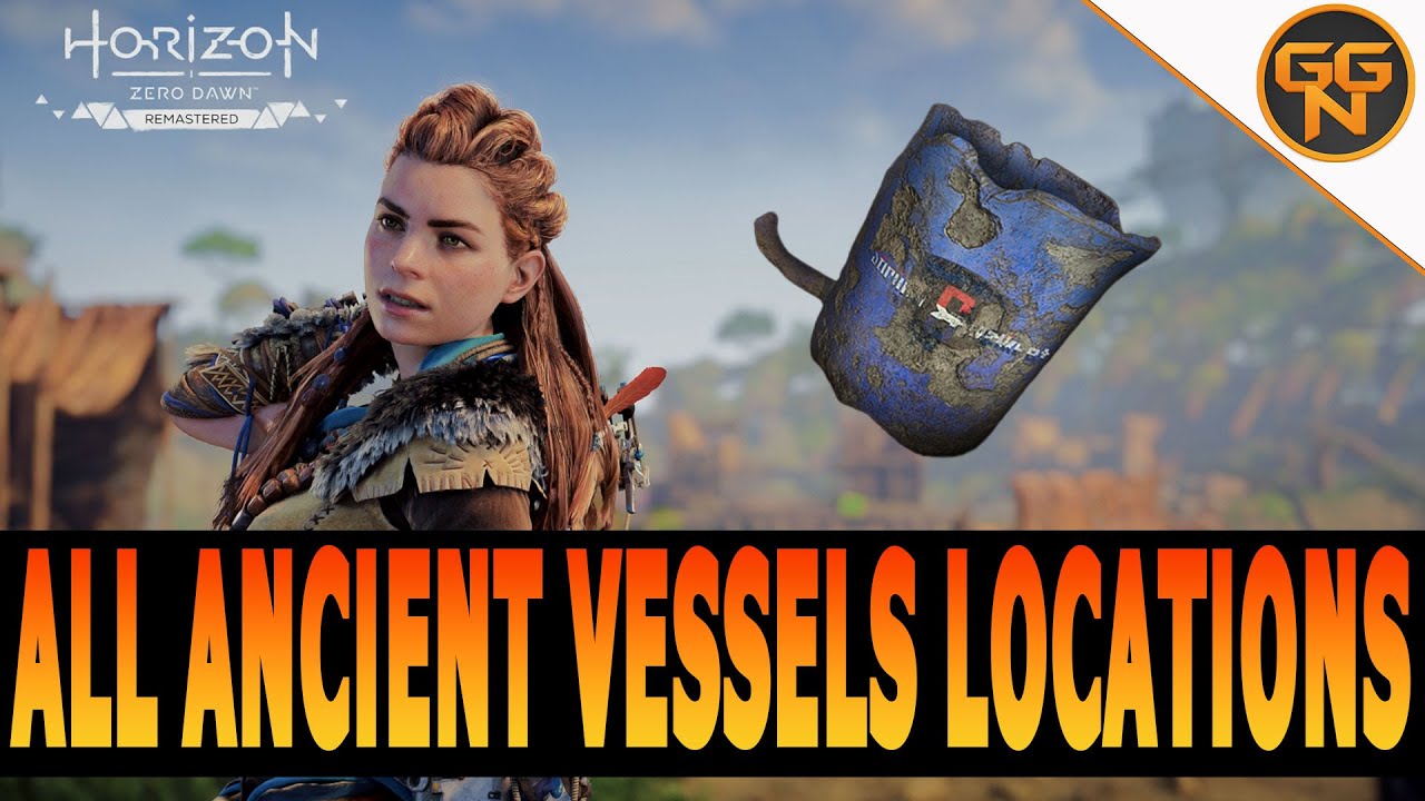 Horizon Zero Dawn PS5 Pro - All Ancient Vessels Locations - Trophy All Ancient Vessels Found