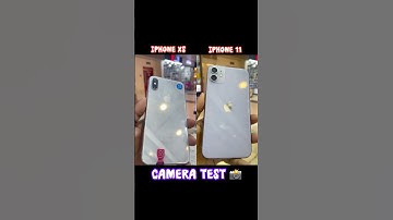 iPhone 11 vs iPhone XS Camera Test 📸 || iPhone review 2025 #cameratest #iphonereview
