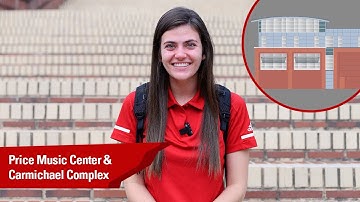 NC State University Campus Tour - Price Music Center & Carmichael Complex with Alli