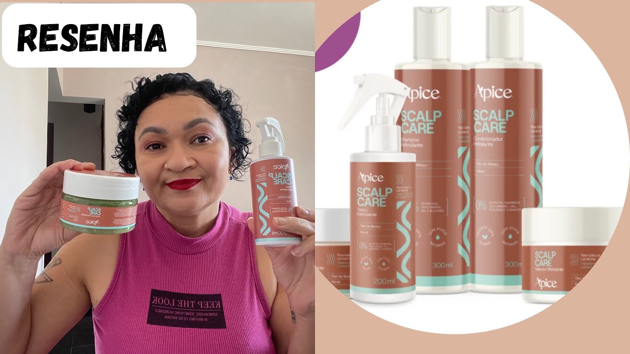 RESENHA DO SHAMPOO E TÔNICO SCALP CARE DA APICE!!
