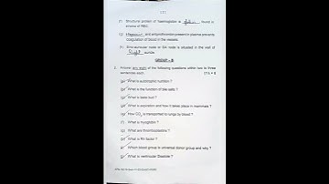 +3 4th semester zoology hons question || Core-9