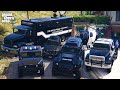 Gta 5  stealing los santos heavy police vehicles with franklin  real life cars 163