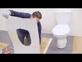 How to install Luxury Vinyl Tiles around toilets - Tarkett