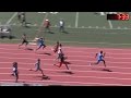 2016 TF - CIF-SS D3 Prelims - Boys 100M Dash (6 Heats)