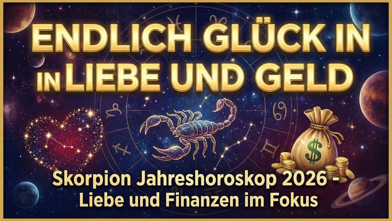 Finanzhoroskop Waage 2026 - Erfolg im Beruf und Reichtum