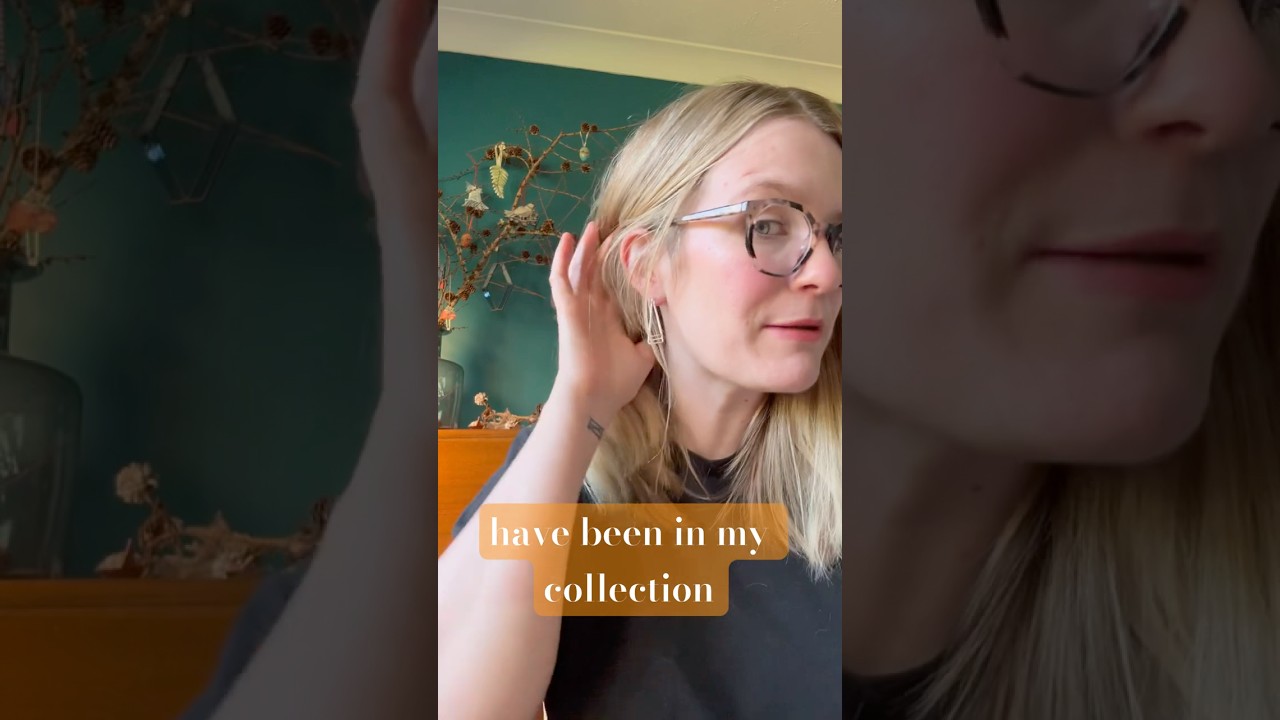 EARRINGS - here are five of my favourite dangly silver earrings 