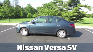 2017 Nissan Versa Sv Sedan Review, Walk Around, And Test Drive 100 Rental Cars