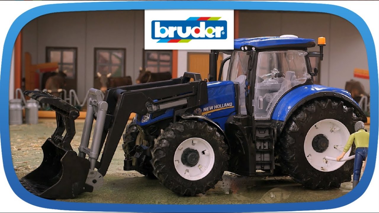 🔴  Bruder RC Tractor mini DIY mud stuck | Amazing RC toys