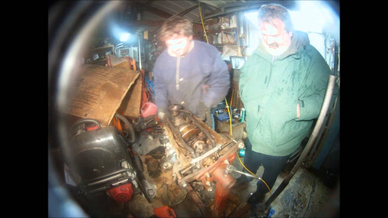 KA24DE Crankshaft and Piston Installation. YouTube