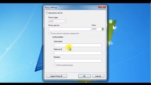 Remote Support via Proxy Server