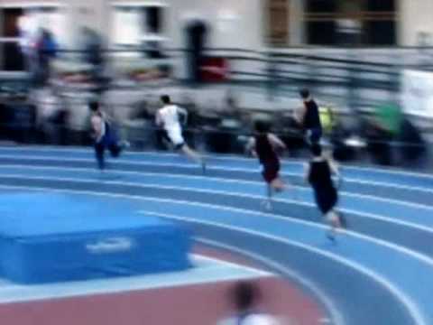 Donovan Driscoll falls...300m Reggie Lewis Center