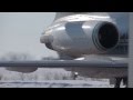 Ту-154 запуск двигателей RA-85757 UNEE KEJ Tu-154 engine start