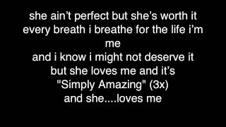 Trey Songz- Simply Amazing (Lyrics) ♥ chords