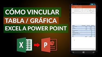 Cómo Vincular una Tabla o una Gráfica de Excel con Power Point