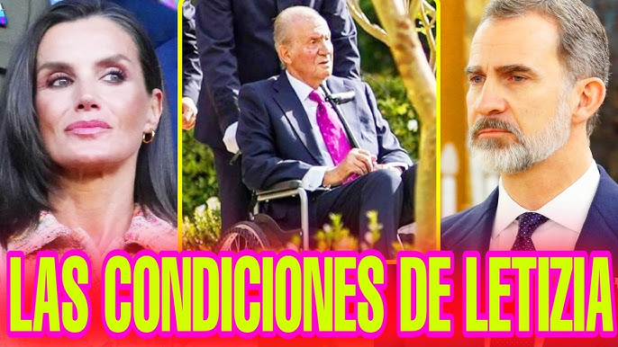 💥FILTRAN las CLÁUSULAS de Letizia y Felipe a Juan Carlos I en la VUELTA a España por EL FUNERAL