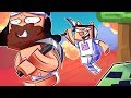 Panda Learns How to Spleef...And Then Fails At It - MINECRAFT