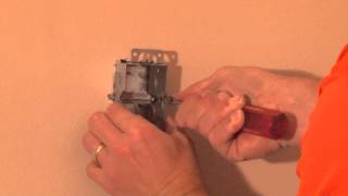 Switch Boxes: 2-1/2" Deep Switch Box with Old-work Clips G601-OW