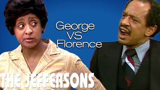 The Jeffersons | George VS Florence | The Norman Lear Effect