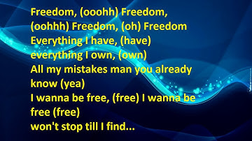AKON - Freedom (Lyrics Video)