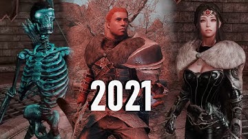 Skyrim Mods in 2021 ( ͡° ͜ʖ ͡°) - First Person Combat Animations Overhaul & More