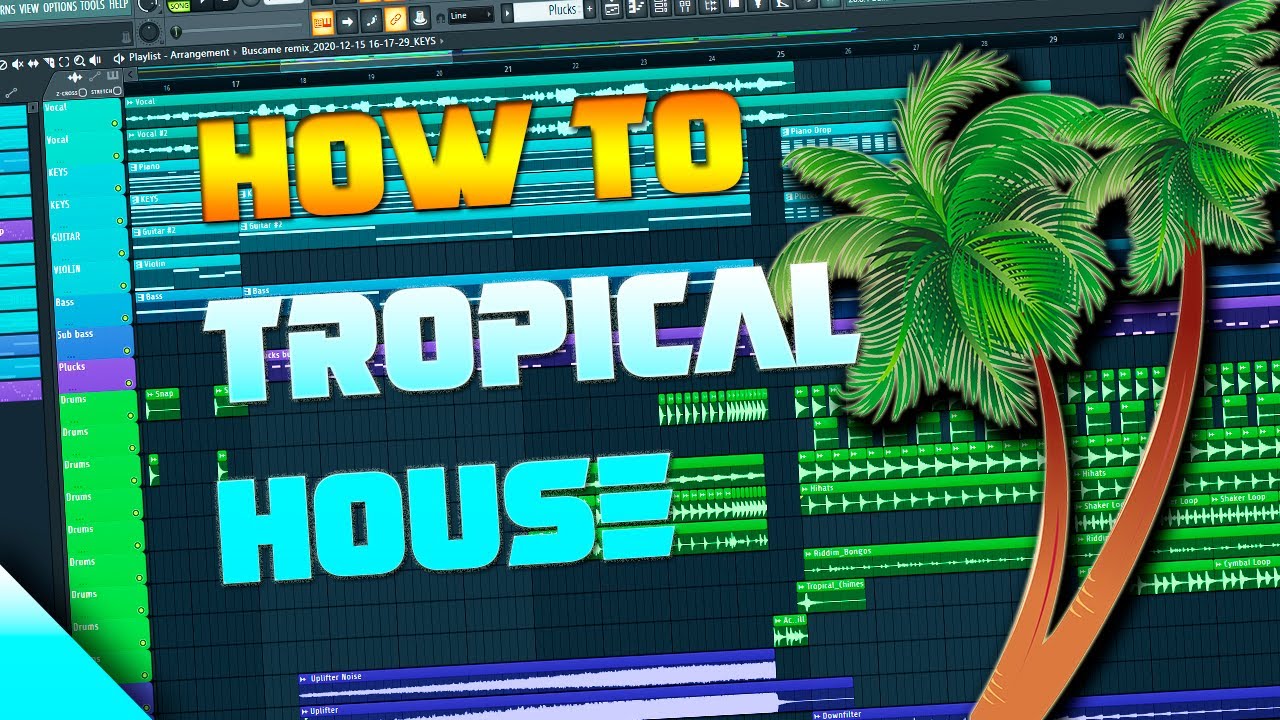 How to Tropical House - FL Studio tutorial - YouTube
