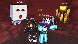 MINECRAFT Tapi AKU DAN @MoenD  GANGGUIN @BeaconCream  DAN @NightD24  MAEN SURVIVAL!! #2