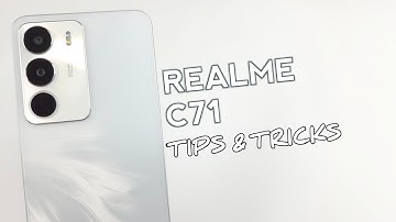 Top 10 Tips & Tricks Realme C71 You Need To Know!