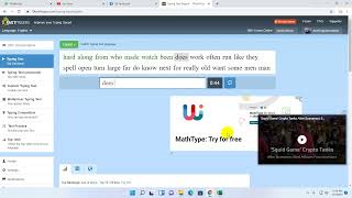 Belajar Typing Test Di 10fastfingers