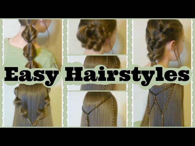 Easy Hairstyles for Wedding Guest || Simple Hairstyle || Hair Style Girl ||  Updo Hairstyles - YouTube