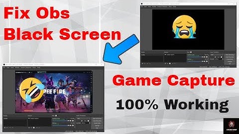 How To Fix OBS Game Capture Black Screen 2021 | 100% Working | With Proof | Udara Bro