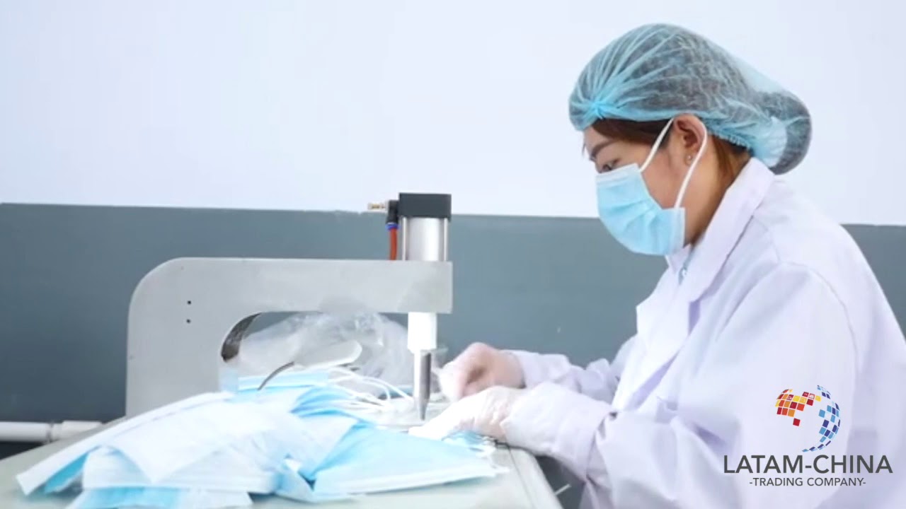 Mascarillas Quirurgica 3 pliegos - Latam China