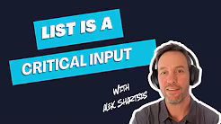 List is a critical input