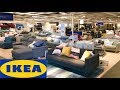 IKEA SHOP WITH ME FURNITURE SOFAS COUCHES ARMCHAIRS KITCHENS KITCHENWARE SHOPPING STORE WALK THROUGH