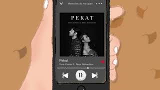 Yura Yunita ft. Reza Rahardian - Pekat (unofficial animated lyric video)