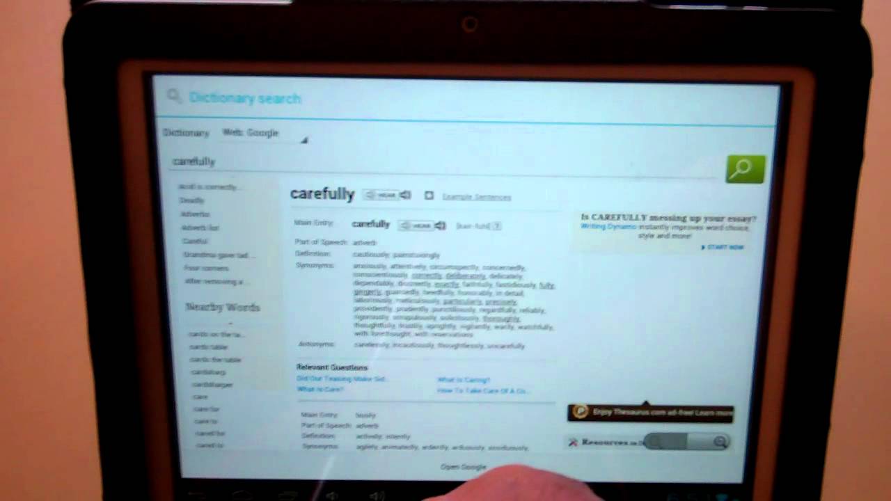 LearnPad eBook Reader YouTube