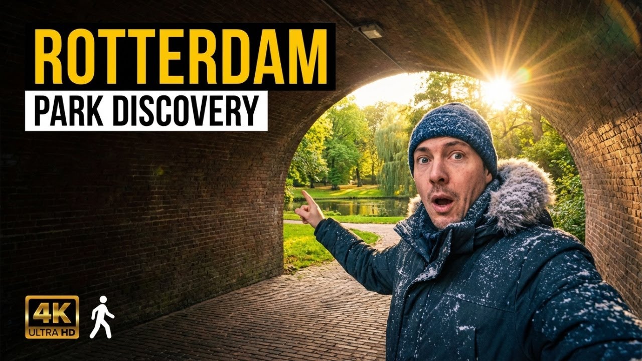Gorgeous Rotterdam Park WalkingTour | Experience This Breathtaking Kralingse Bos in 4K !