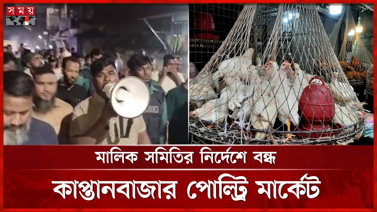 কাপ্তানবাজারে পোল্ট্রি মার্কেট নতুন ইজারাদার, রাতে মাইকিং! |Kaptan Bazar | Dhaka Poultry Market