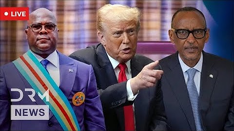 LIVE: President Trump Welcomes Rwanda & DRC Leaders for Historic Peace Agreement Signing