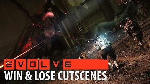 Evolve: Evacuation Hunter and Monster Win Cinematics
