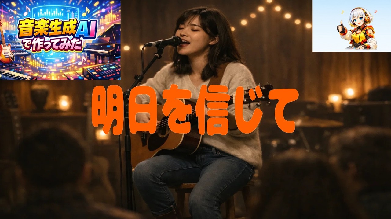 明日を信じて【音楽生成AIで作ってみた】＃1973 #FolkRock