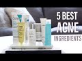 5 Best Ingredients for Acne & How to Use Them