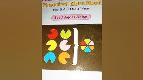 Bsc part 2 Statistics solved iqra practical notes