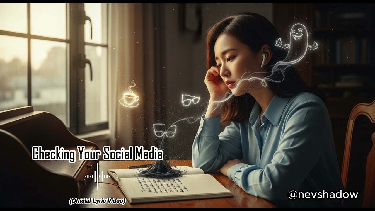 Checking Your Social Media 😔❤️‍🩹🥀ll NEV Shadow ll Official Lyric Video