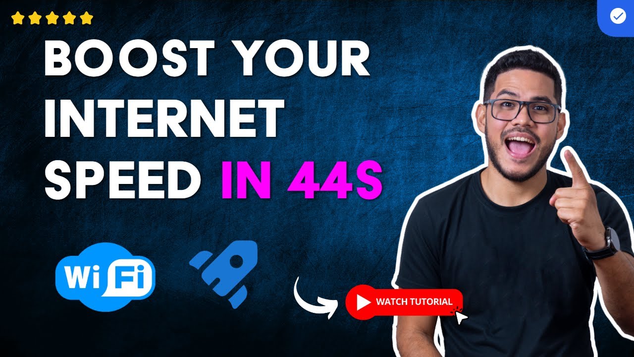 How to INCREASE INTERNET SPEED via ETHERNET Cable in 44 S - YouTube