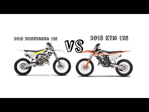 2018 ktm 125. delighful 125 2018 ktm 125 vs husqvarna with ktm s