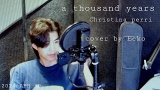 A Thousand Years - Christina Perri 【COVER by Eeko】 male cover